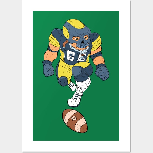 American Football Wall Art by vanpaul54